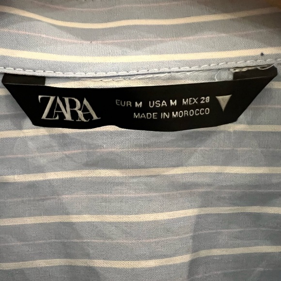 Zara Cropped Dress Shirt - Picture 3 of 3